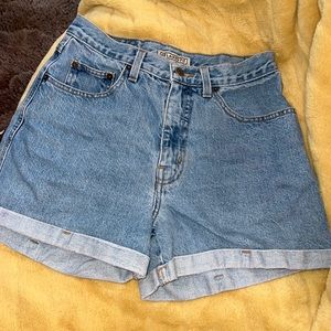 High waisted Vintage Jean Shorts